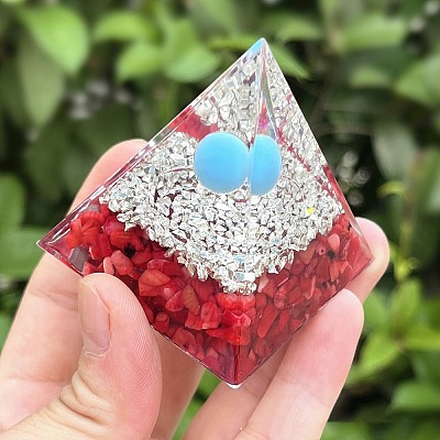 Orgonite Pyramid Resin Energy Generators PW-WGDEDD9-01-1