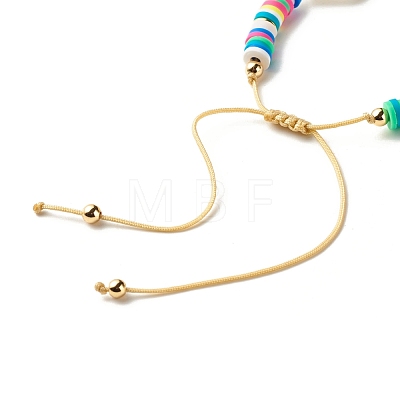 Imitation Pearl Braided Bead Bracelet for Girl Women BJEW-JB07156-1