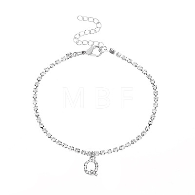 Fashionable and Creative Rhinestone Anklet Bracelets XR7352-17-1