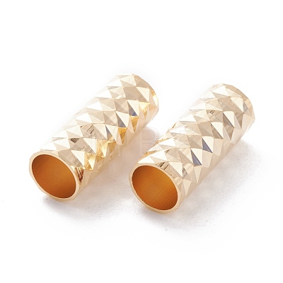 Brass Tube Beads KK-Y003-70A-G-1