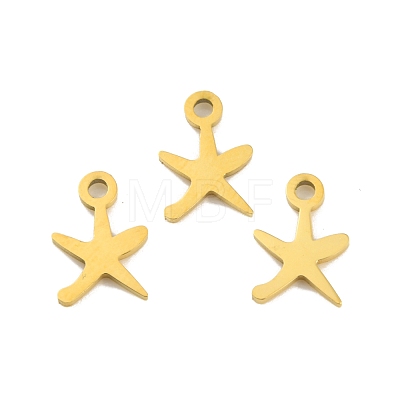Ion Plating(IP) 304 Stainless Steel Charms STAS-D051-47G-1