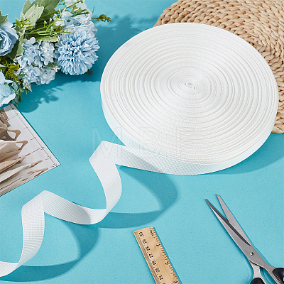 Flat Nylon Ribbons OCOR-WH0120-52B-1