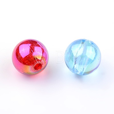 Eco-Friendly Transparent Acrylic Beads PL734M-1