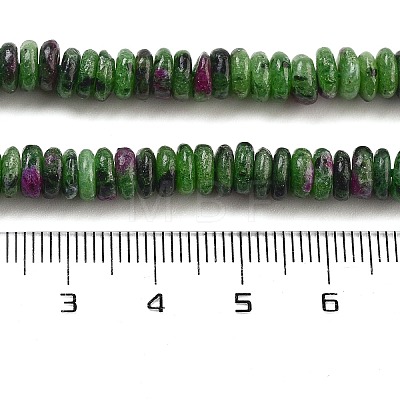 Natural Ruby in Zoisite Beads Strands G-Q159-B18-01-1