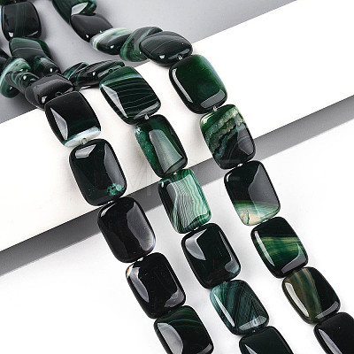 Natural Agate Beads Strands G-N356-03A-09-1