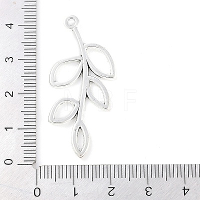 Tibetan Style Alloy Branch Pendants TIBEP-Q043-317-RS-1