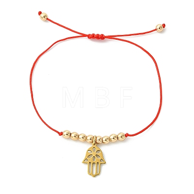 304 Stainless Steel Charm Bracelets BJEW-JB13684-1