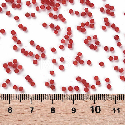 12/0 Grade A Round Glass Seed Beads SEED-Q006-M08-1