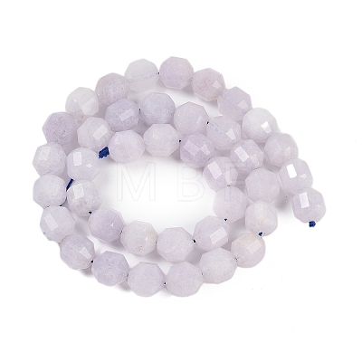 Dyed Natural White Jade Beads Strands G-O201B-110G-1