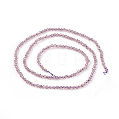 Transparent Glass Beads Strands GLAA-F094-A07-1