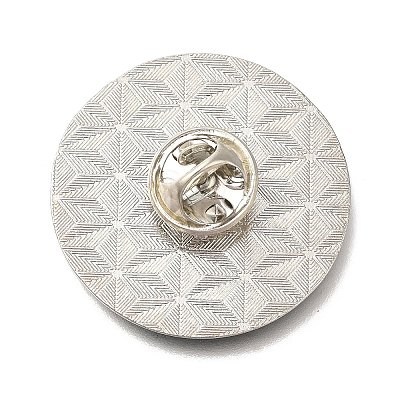 Twelve Constellation Creative Alloy Badges Constellation Brooches LS-JEWB-S033-01P-J-1