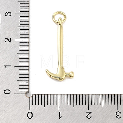 Rack Plating Brass Pendants KK-M293-05G-1