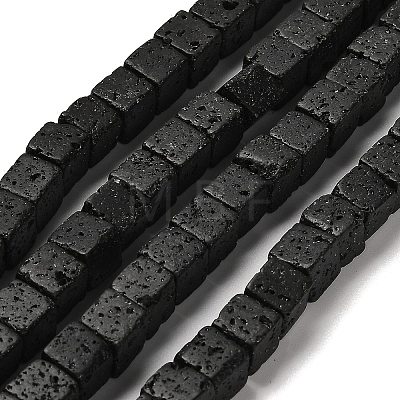 Natural Lava Rock Beads Strands G-G175-H15-01-1