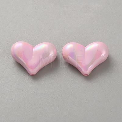 10Pcs Opaque Acrylic Beads SACR-WH0008-020C-1