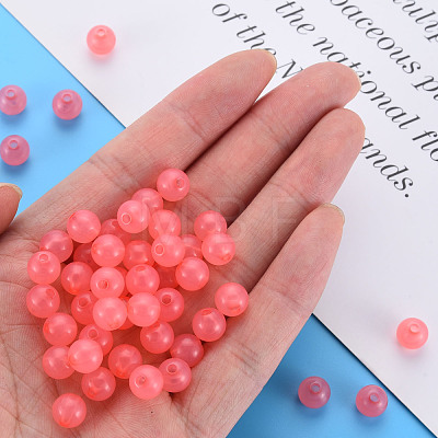 Imitation Jelly Acrylic Beads MACR-S373-66-EA03-1