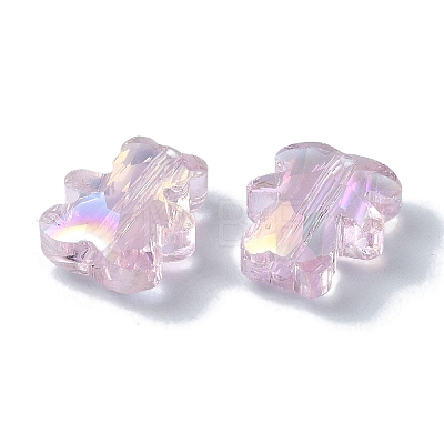 Electroplate Glass Beads EGLA-P059-01B-AB01-1