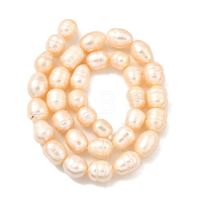 Natural Cultured Freshwater Pearl Beads Strands PEAR-I007-01E-01B-1