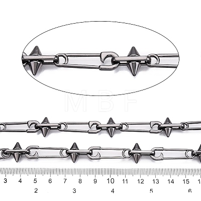 Alloy Paperclip Chains with Rivet LCHA-T001-17B-1