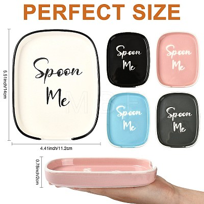 Ceramic Spoon Rest PR-FZC7D3E-01A-1