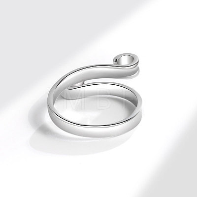 Brass Open Cuff Ring SENE-PW0017-12-1