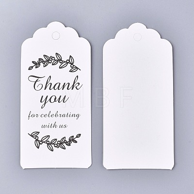 Thank You for Celebrating with Us Paper Gift Tags CDIS-K002-I01-A-1