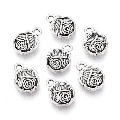 Tibetan Style Alloy Pendants TIBE-N015-03AS-1