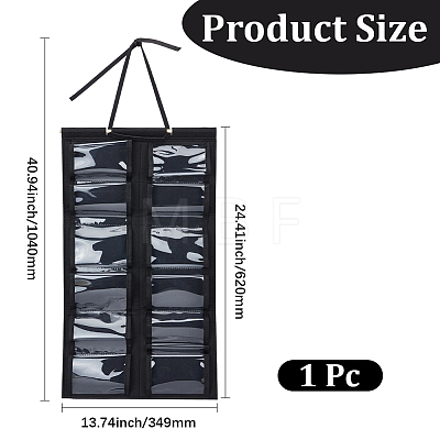 Soft Felt Taekwondo Belt Organizer Display Bags ODIS-WH20009-10A-1