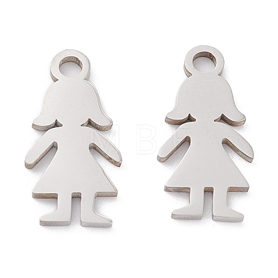 Non-Tarnish 201 Stainless Steel Pendants STAS-D451-18P-1