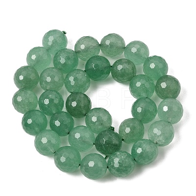 Natural Green Strawberry Quartz Beads Strands GG-CBA0166-A02-12mm-1