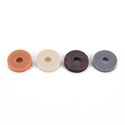 4 Colors Handmade Polymer Clay Beads CLAY-N011-032-05-1