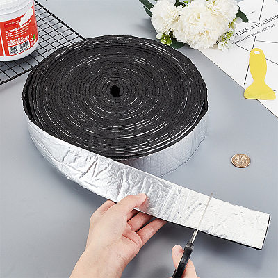 Self-Adhesive Roof Thermal Insulation Cotton TOOL-WH0159-19-1