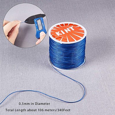  Round Waxed Polyester Cords YC-PH0002-05A-1