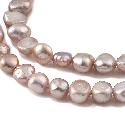 Natural Cultured Freshwater Pearl Beads Strands PEAR-A006-04C-1