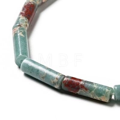 Synthetic Shoushan Stone Beads Strands G-I326-06-1