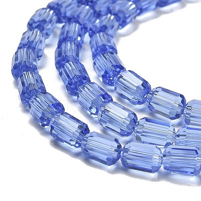 Transparent Glass Beads Strands GLAA-G112-05E-1