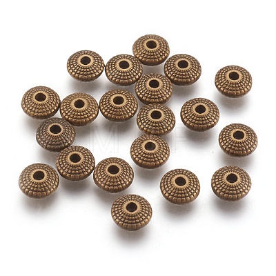 Tibetan Style Alloy Spacer Beads MLF0391Y-NF-1