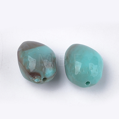 Acrylic Beads OACR-S029-019H-1