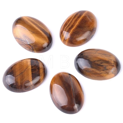 Natural Tiger Eye Cabochons PW-WGEFD9A-02-1