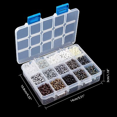 6/0 Glass Seed Beads SEED-NB0001-14-1