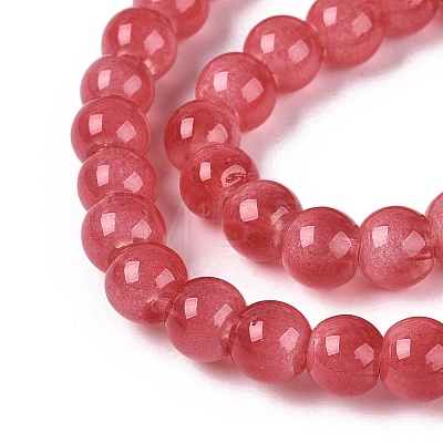 Acrylic Imitation Cat Eye Beads Strands OACR-Q197-01A-12-1