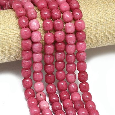 Natural Malaysia Jade Beads Strands G-B165-F08-10x10mm-1