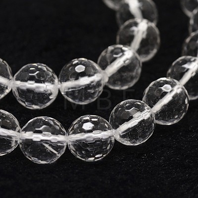 Natural Quartz Crystal Beads Strands X-G-D840-11-6mm-1