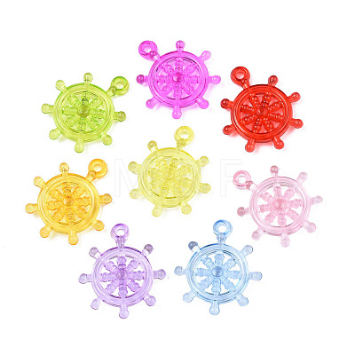 Transparent Acrylic Pendants MACR-Q238-03-1