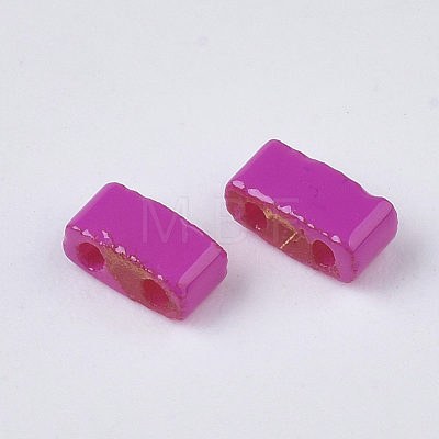 2-Hole Glass Seed Beads SEED-S023-34B-04-1