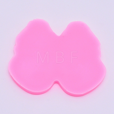 Abstract Face Silicone Statue Pendant Molds DIY-WH0183-71-1