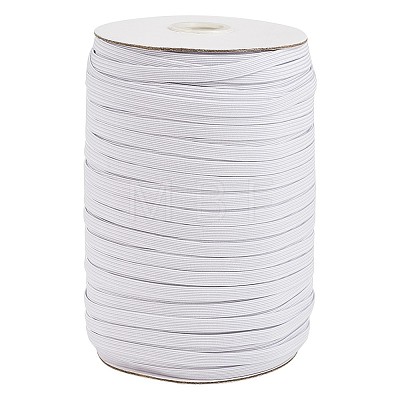 1/8 inch Flat Braided Elastic Rope Cord EC-R030-4mm-01-1
