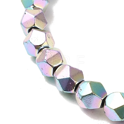 Baking Painted Synthetic Non-Magnetic Hematite Beads Strands G-I364-P01-02-1