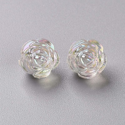 Transparent Acrylic Beads TACR-S154-33C-205-1