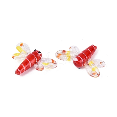 Autumn Handmade Lampwork Beads LAMP-Q031-017-02-1