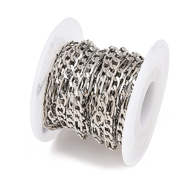 Brass Figaro Chains KK-CBAC547-06P-1